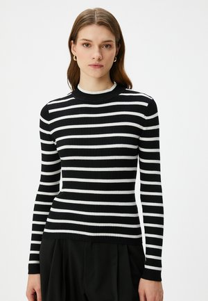 CREW NECK - Neule - black