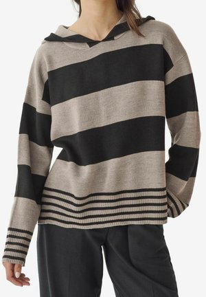 Kapuzenpullover - beige