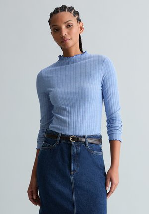 SLIM - Longsleeve - medium blue