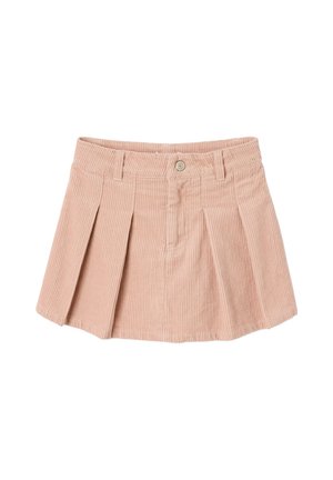 Vertbaudet, VERTBAUDET PLEATED SKORT FOR GIRLS - Mini skirt - beige