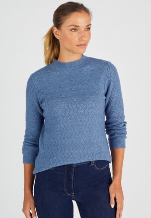 Damart POINT FANTAISIE THERMOLACTYL - Maglione - bleu