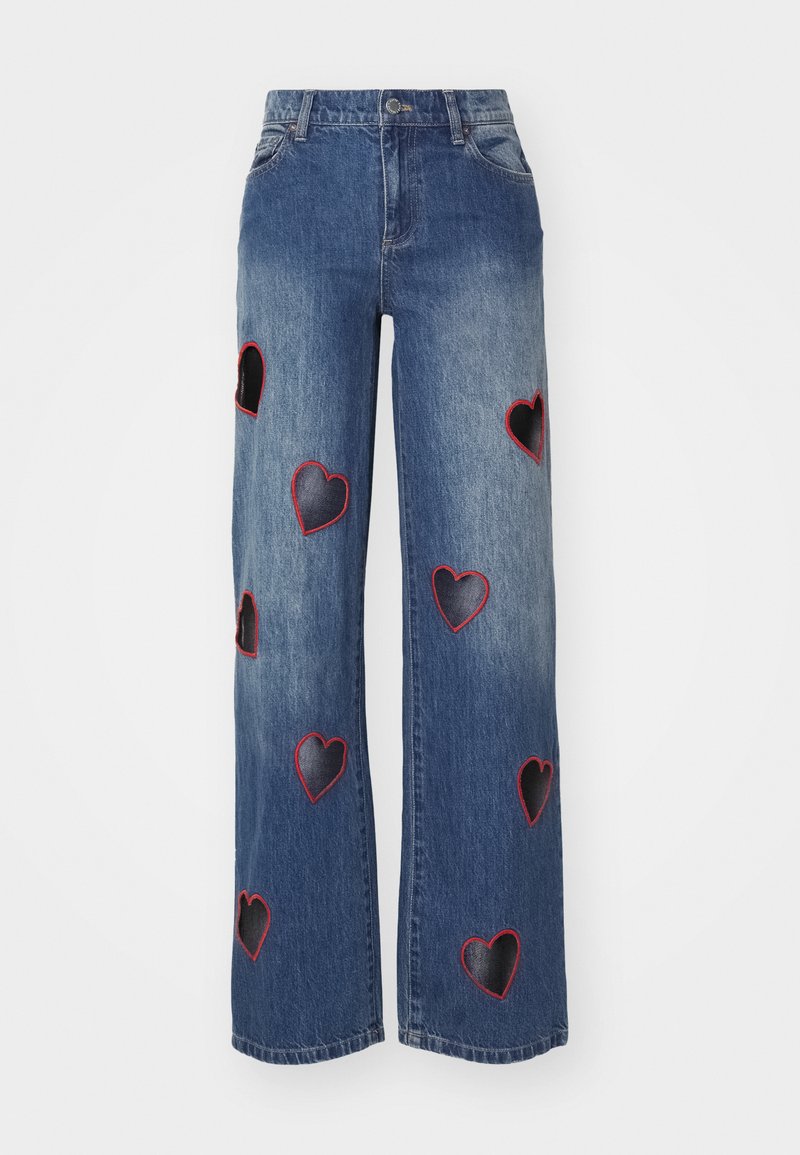alice + olivia Straight leg jeans blauw alice + olivia Straight leg jeans blauw