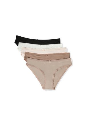 Etam, JACK 5 PACK - Braguitas - nude