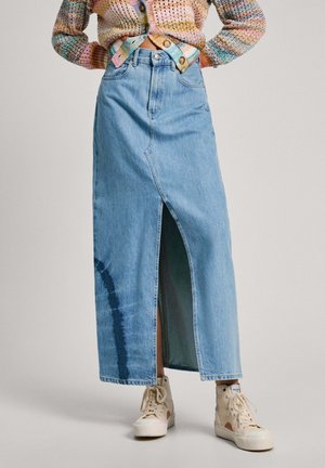 Maxikjol - denim