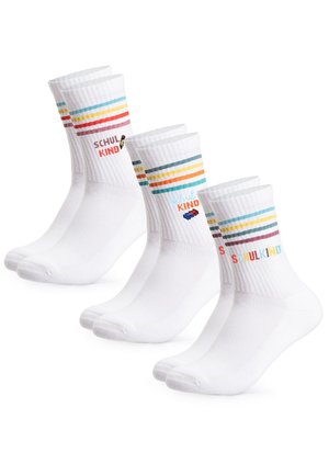 OCCULTO, 3 PACK SCHOOL TENNIS - Socks - mix
