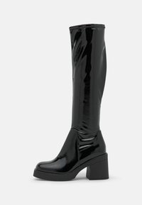 Não selecionado, black 