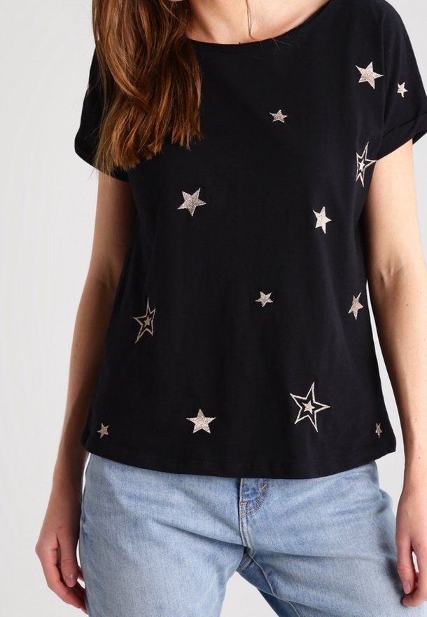 edc by Esprit Camiseta estampada - black