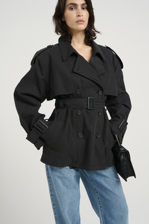 BIRDIE - Lichte jas - black