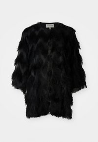 ROSEVILLA - Kort kåpe / frakk - black