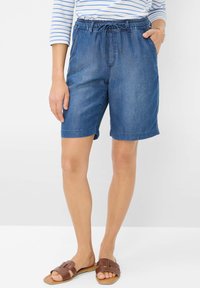 BRAX - STYLE MAINE  - Denim shorts - used dark blue Thumbnail Image 1