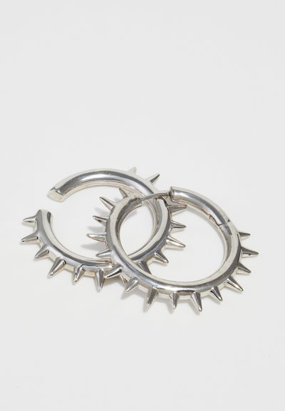 Alan Crocetti LOOPHOLE SPUR EAR SET UNISEX - Náušnice - silver-coloured