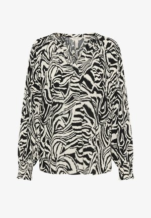 Part Two, TENNIEPW BL - Bluza - black animal print