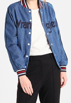 Chaquetas bomber - blue denim
