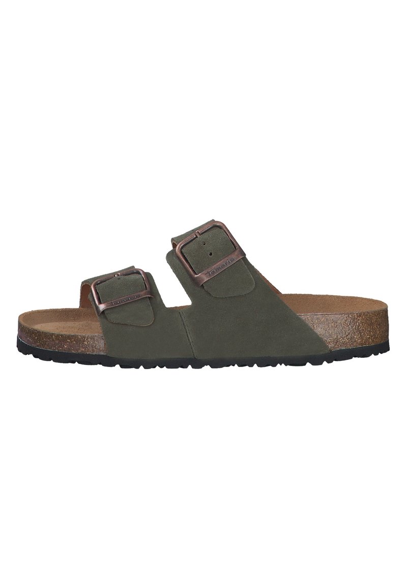 Tamaris Platt slip-in - olive