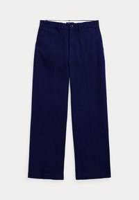 CHINO WIDE-LEG PANT - Kalhoty - newport navy