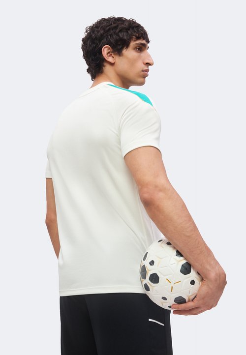 Nike SHORT SLEEVE SOCCER - Camiseta deportiva - sail/rio teal/elemental gold-coloured — foto 4