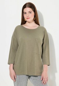 Ulla Popken Maglietta a maniche lunghe da donna, taglie forti, taglie