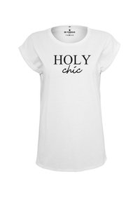 ROLL UP HOLCHI - Print T-shirt - white