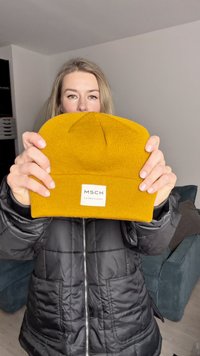 MSCH Copenhagen LOGO BEANIE KEY - Berretto - cathay spice
