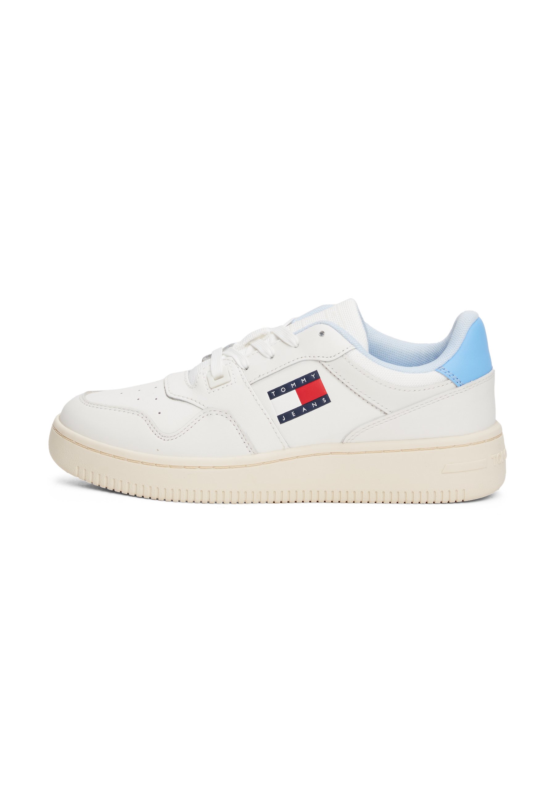 Tommy Jeans RETRO BASKET Trainers sugarplum blue/light blue