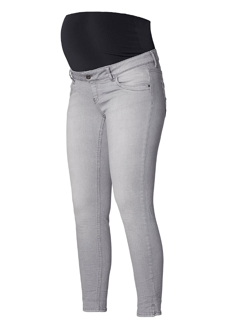 Queen Mum Jeans Skinny Fit grijs denim/greydenim Queen Mum Jeans Skinny Fit grijs denim/greydenim