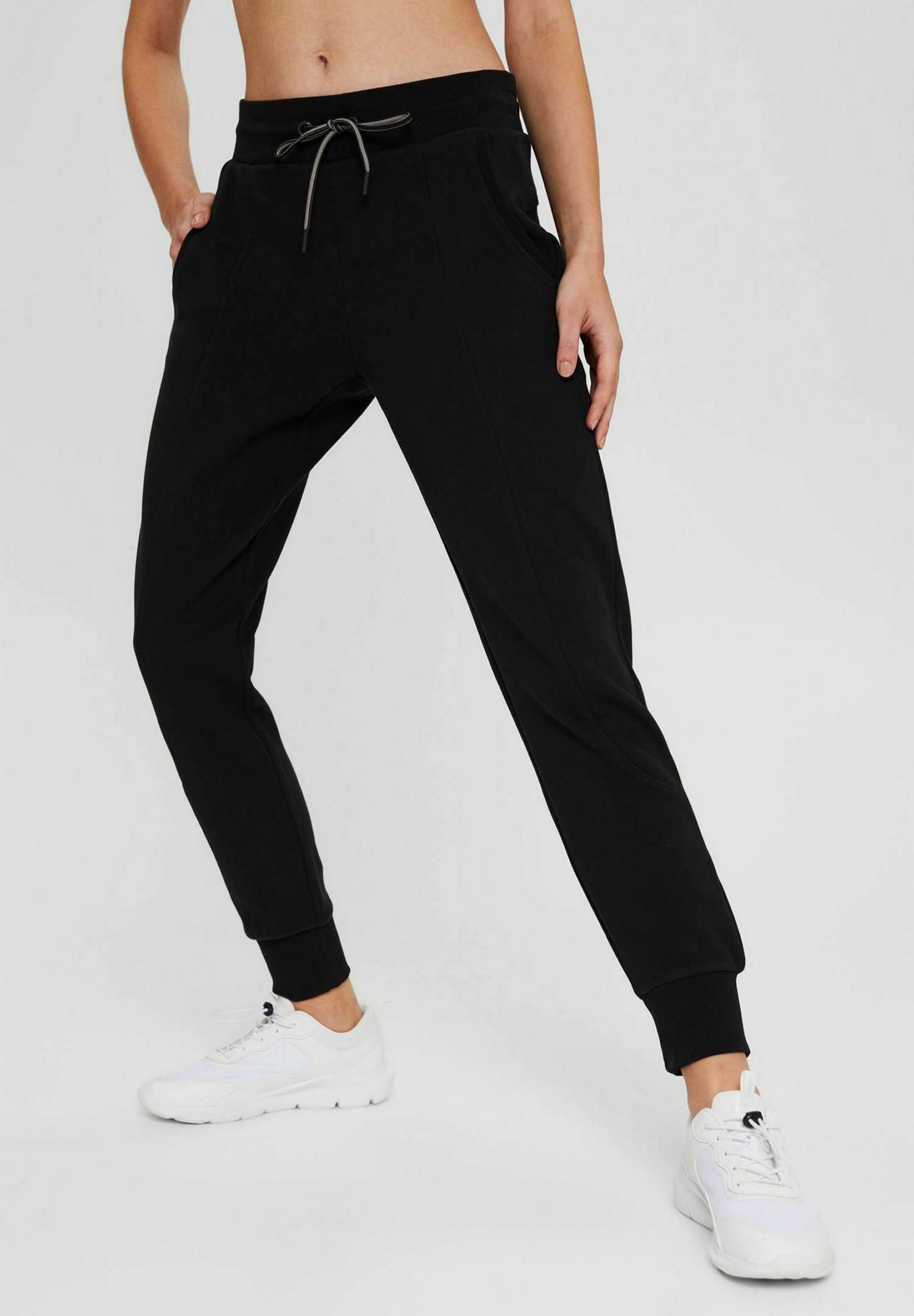 Esprit Trainingsbroek - black/zwart - Zalando.be