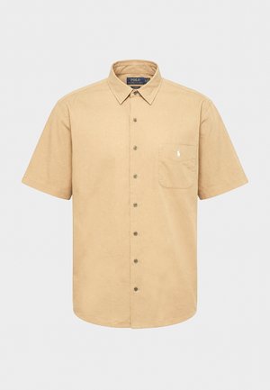 SHORT SLEEVE - Camisa - cafe tan