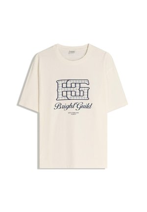 SHORT SLEEVE - Triko s potiskem - white