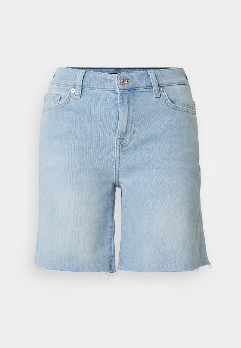 7 For All Mankind Jeansshort lichtblauw