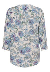 Franco Callegari Bluse - hellblau rosa