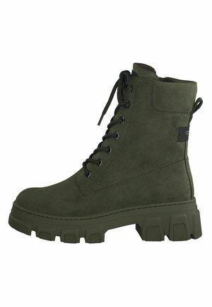 Tamaris, Bottines à plateau - olive