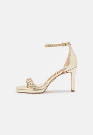 Buffalo MONROE 2 - High heeled sandals - gold
