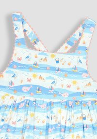 JoJo Maman Bébé SEASIDE SCENE CROSS BACK - REGULAR FIT - Nappali ruha - blue seaside scene