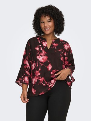 CARCAMILLE - Blusa - black coffee