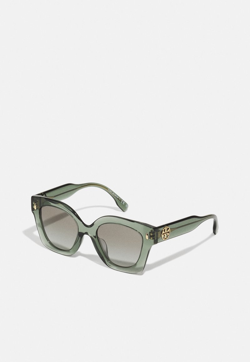 Tory Burch Slnečné okuliare - transparent sage/light grey gradient dark grey
