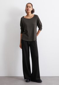 Marc O'Polo DENIM RAGLAN SLEEVES - Top s dlouhým rukávem - cloudburst