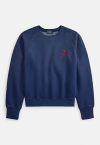 LOGO OMBRÉ FLEECE CREWNECK
 - Športni pulover - boston navy