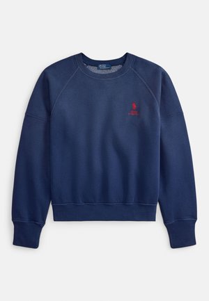 LOGO OMBRÉ FLEECE CREWNECK
 - Sweatshirt - boston navy
