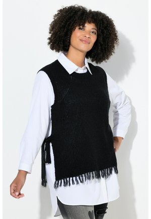 Strickpullover - black