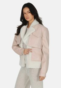 OW Collection OSLO FAUX LEATHER - Imitatieleren jas - multi colored