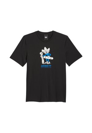 adidas Originals, SKATEBOARDING PUSH TEE - T-shirt con stampa - black
