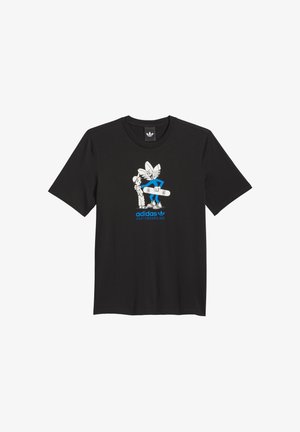 adidas Originals, SKATEBOARDING PUSH TEE - T-shirt con stampa - black