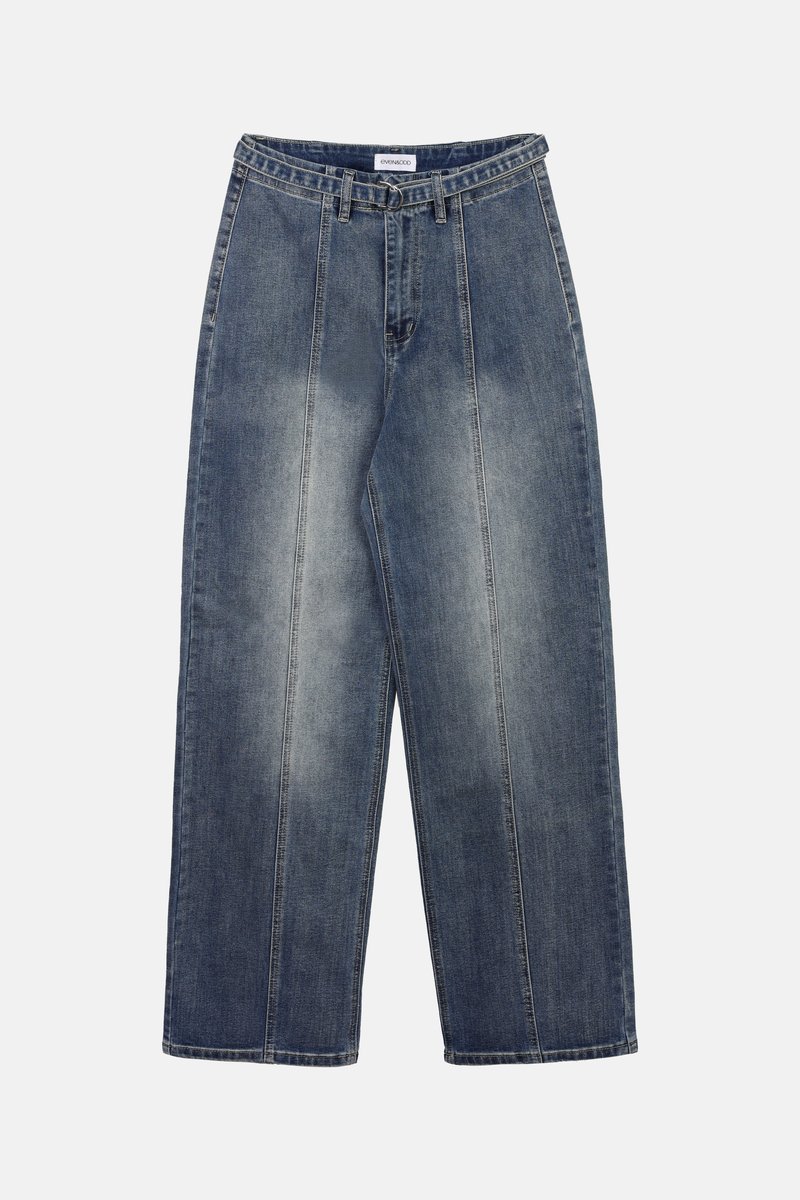 Even&Odd Tall Relaxed fit jeans blauw denim/bluedenim