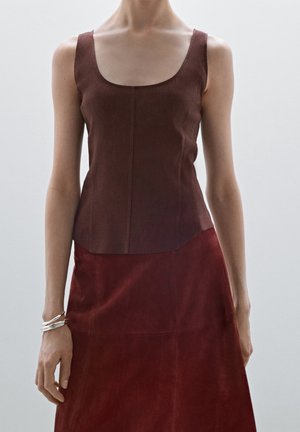 Blouse - dark brown