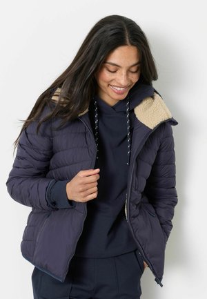 FatFace, PETITE FIT - COLOUR BLOCK PUFFER JACKET - Winterjacke - navy