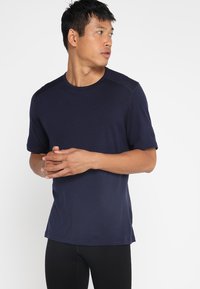 icebreaker - MERINO 200 MID WEIGHT OASIS - Sports T-shirt - DARK BLUE Thumbnail Image 1
