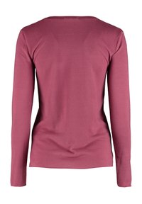 Hailys LANGARMSHIRT 2ER-SET V-AUSSCHNITT NORMALE PASSFORM - Langarmshirt - blau-pink