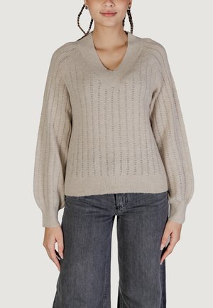 ASPEN LIFE LUREX V - Pullover - beige
