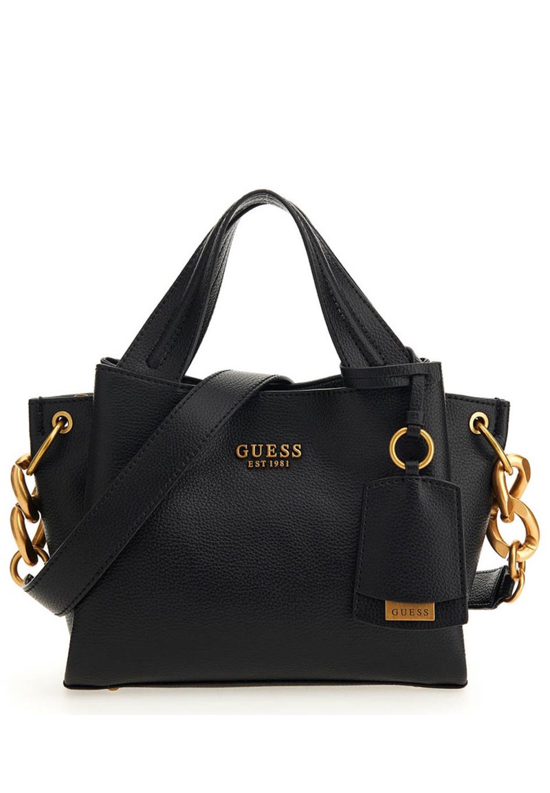 Guess ZED SMALL GIRLFRIEND CARRYALL - Sac à main - black