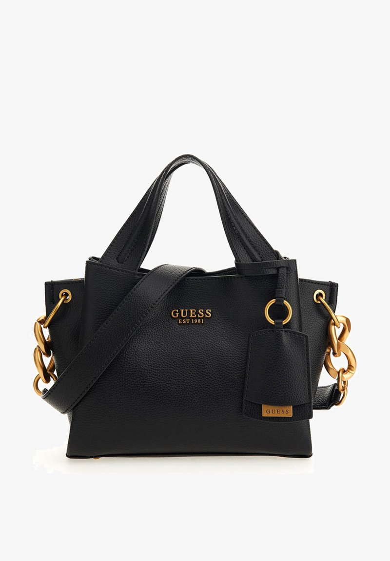 Guess ZED SMALL GIRLFRIEND CARRYALL - Sac à main - black